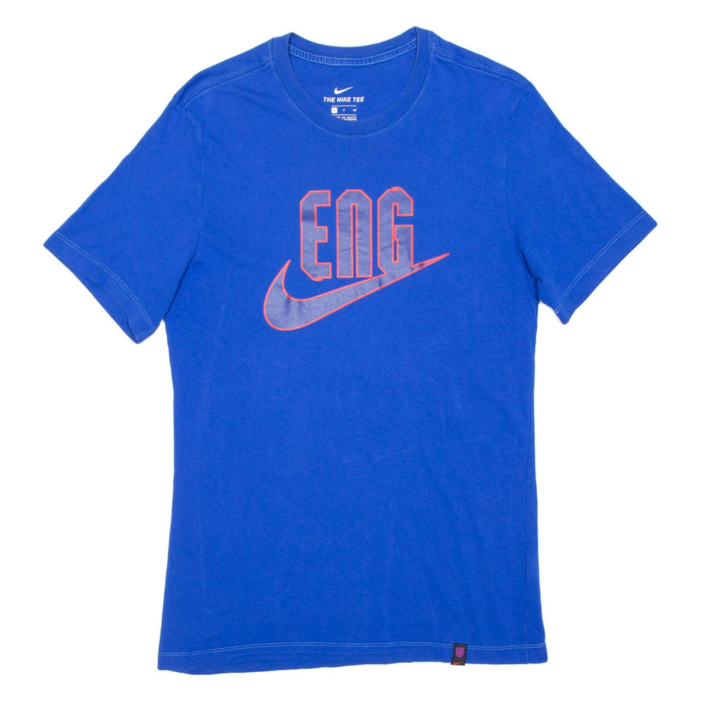 NIKE Mens T-Shirt Blue S
