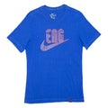 NIKE Mens T-Shirt Blue S