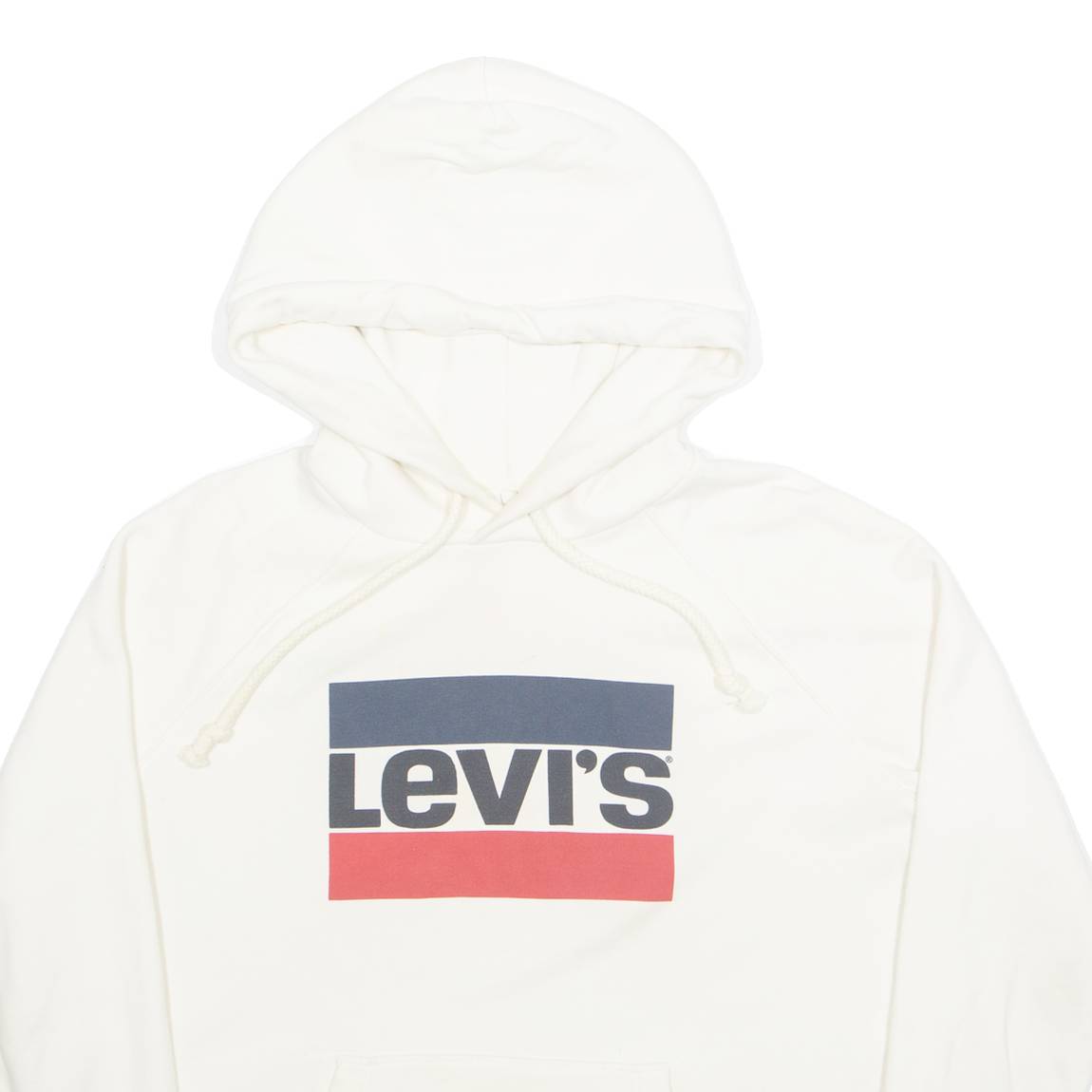 LEVI'S Mens Cream Hoodie M