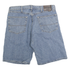 WRANGLER Mens Denim Blue Regular Fit Shorts L W34 Casual Cotton Blend