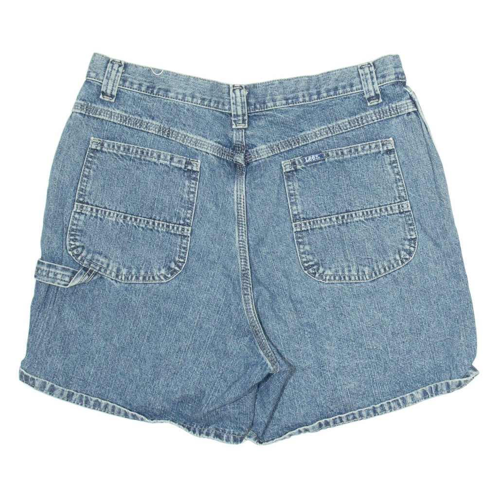 LEE Mens Denim Shorts Blue M W34
