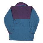 HELLY HANSEN Womens Blue & Purple Outdoor Jacket S Polyester Blend Zipped