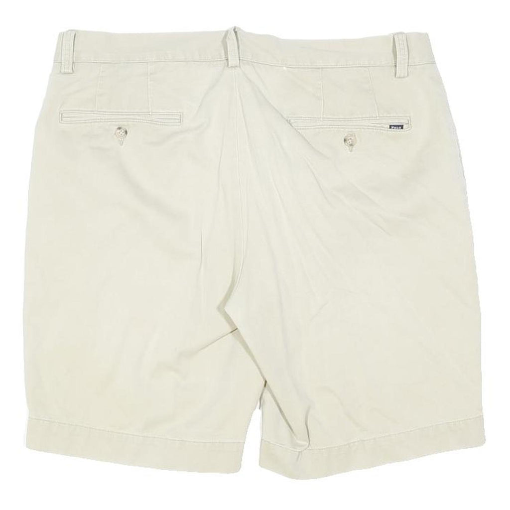 POLO RALPH LAUREN Mens Shorts Beige Casual Classic Size M W34 Cotton Blend
