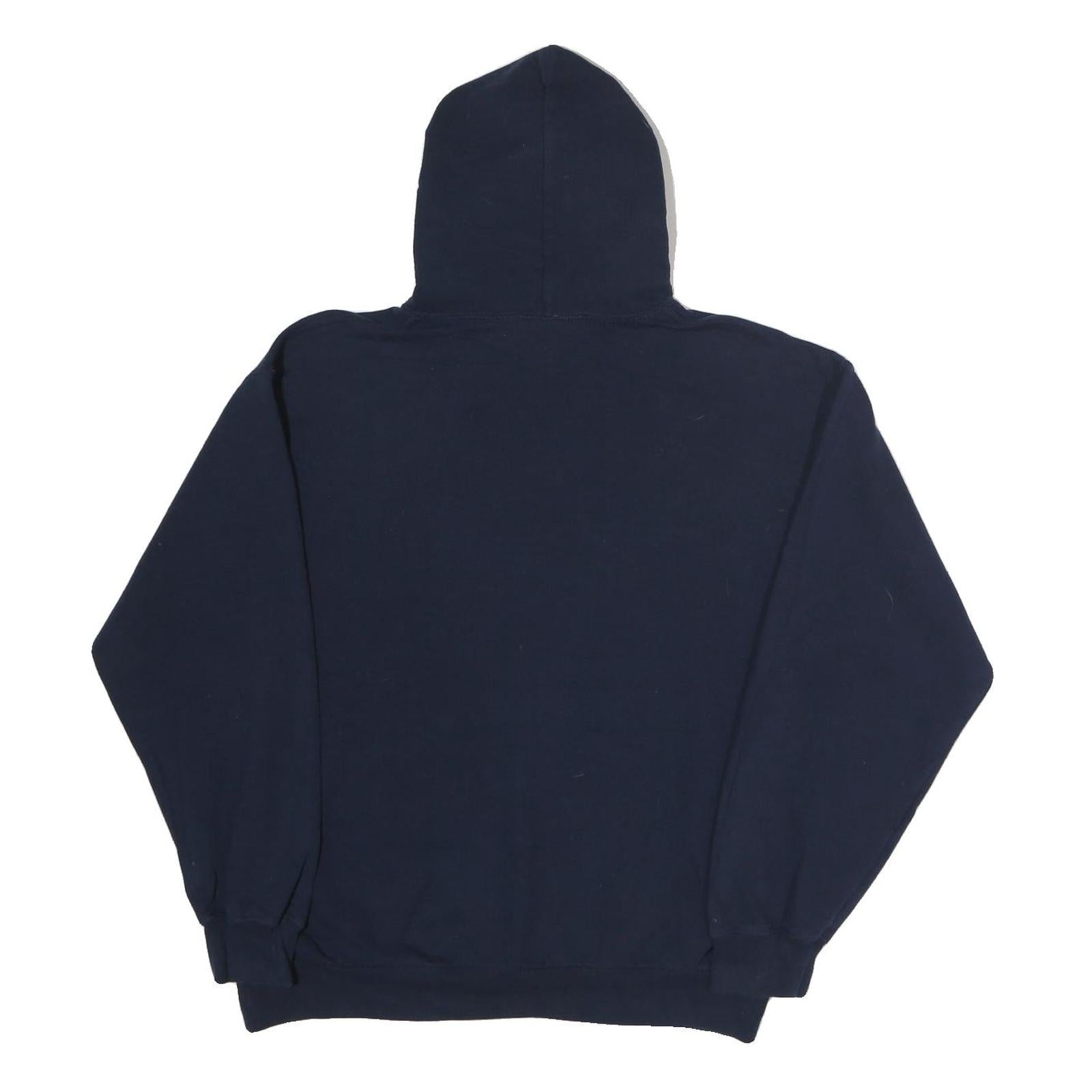 POINT SPORTSWEAR Mens Navy Authentic Chicago Illinois USA Pullover Hoodie M