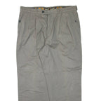 Mens Trousers Grey Relaxed Straight W36 L28