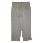 Mens Trousers Grey Relaxed Straight W36 L28