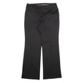DICKIES Womens Trousers Black Regular Bootcut W32 L30