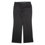 DICKIES Womens Trousers Black Regular Bootcut W32 L30