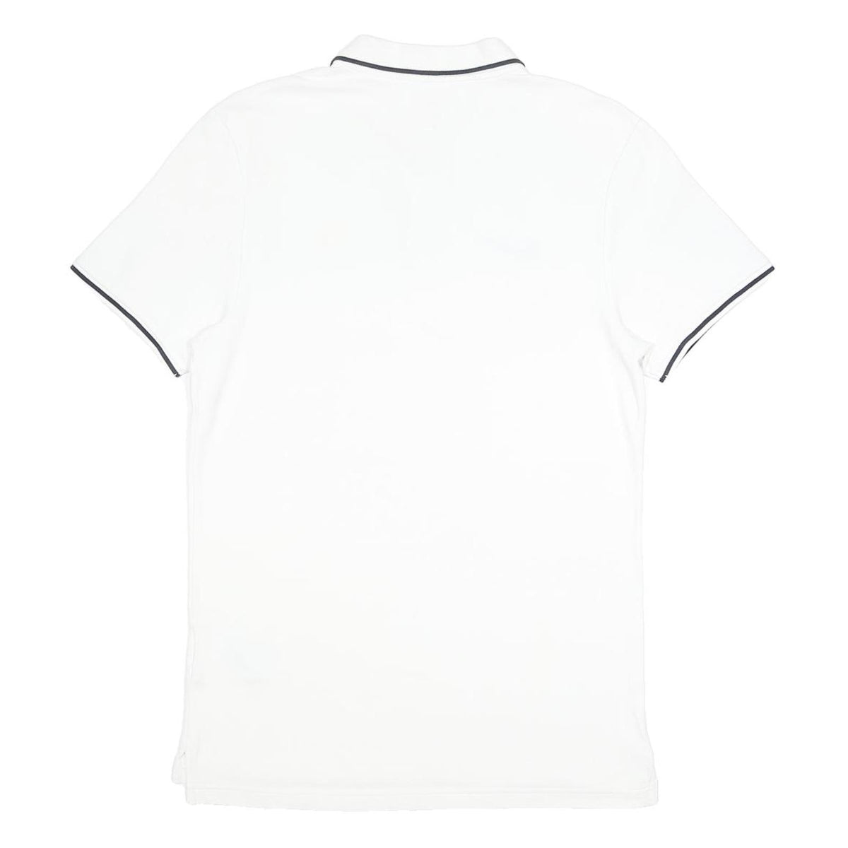 NIKE Mens White Polo Shirt Short Sleeve Cotton M Logo Sport Casual