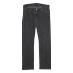 LEVI'S 504 Womens Relaxed Straight Denim Dark W30 L32 Classic Zip Jeans