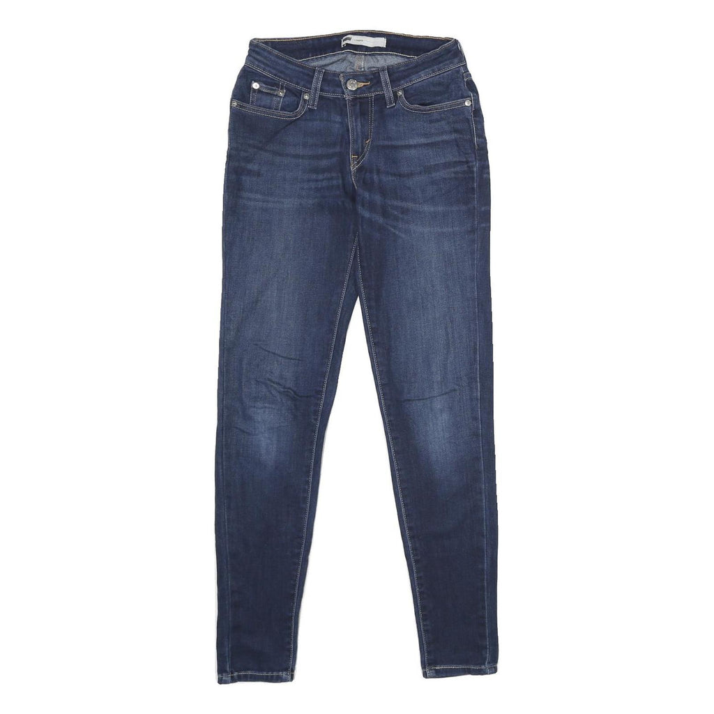 LEVI'S Legging Womens Jeans Blue Slim Skinny Denim Medium W26 L30 Stretch