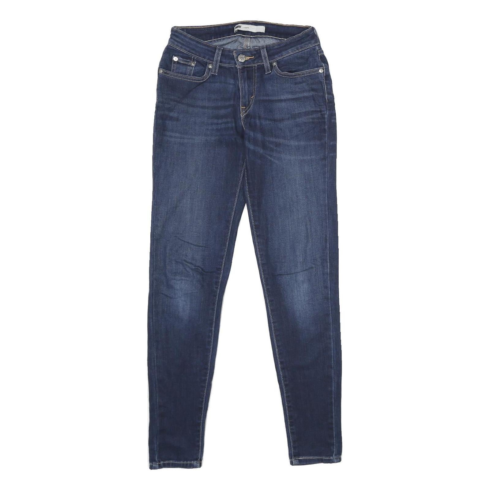 LEVI'S Legging Womens Jeans Blue Slim Skinny Denim Medium W26 L30 Stretch