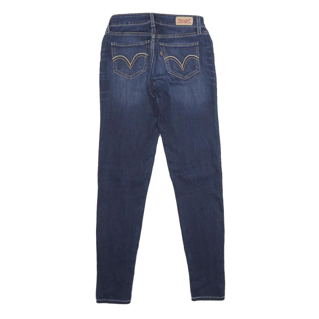 LEVI'S Legging Womens Jeans Blue Slim Skinny Denim Medium W26 L30 Stretch