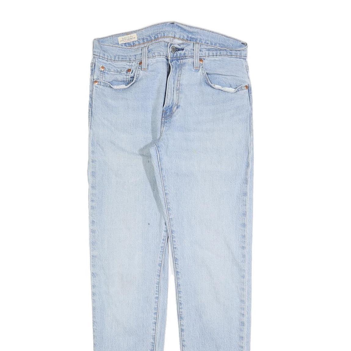 LEVI'S 512 BIG E Mens Jeans Light Blue Slim Skinny Denim W30 L32 Vintage Style