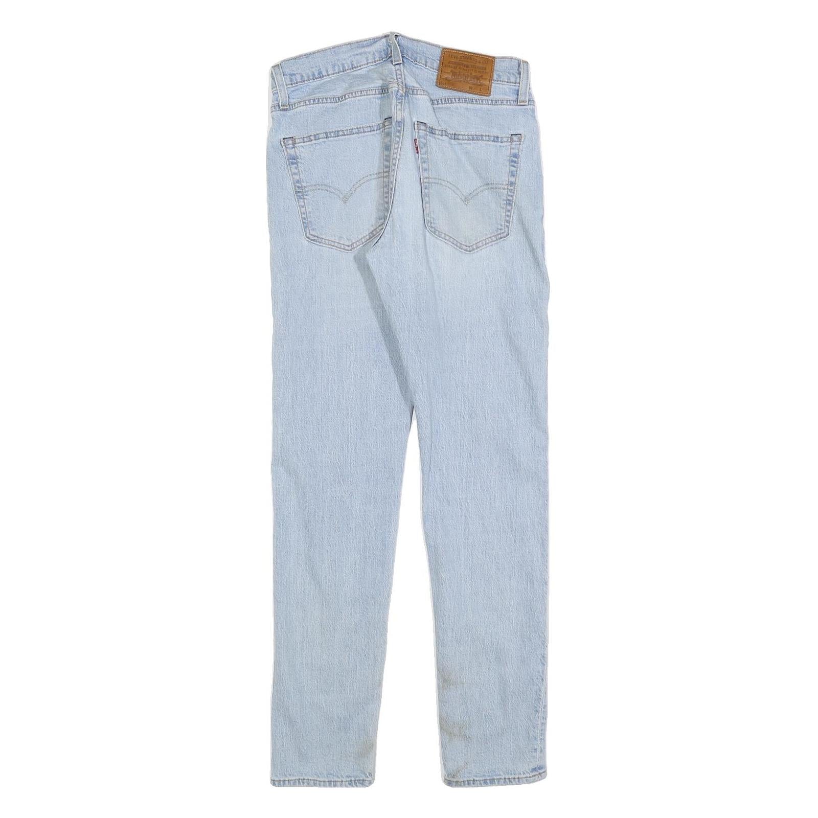 LEVI'S 512 BIG E Mens Jeans Light Blue Slim Skinny Denim W30 L32 Vintage Style