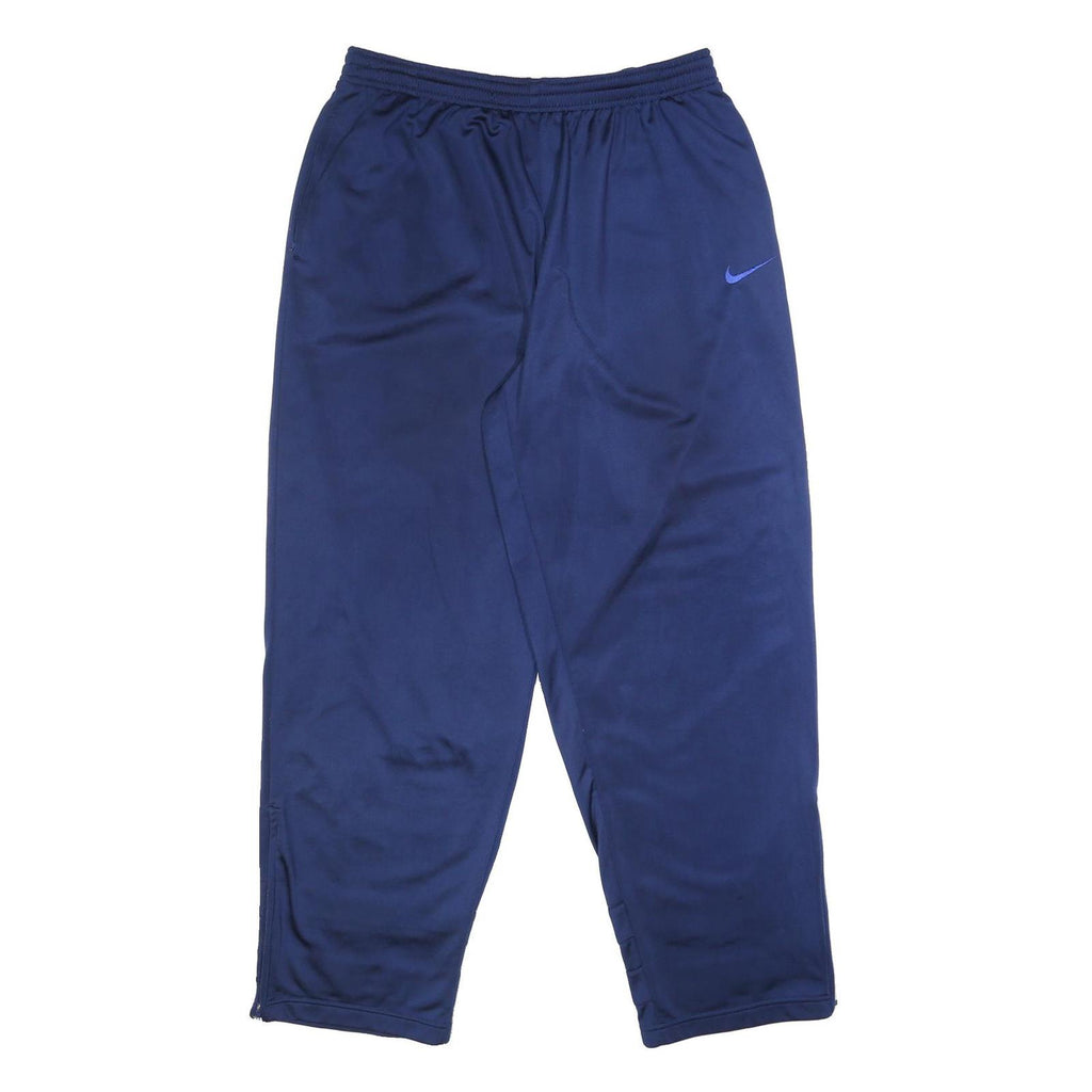 NIKE Mens Joggers Blue 2XL W32 L31 Regular Tapered Fit Polyester Sportswear