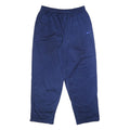 NIKE Mens Joggers Blue 2XL W32 L31 Regular Tapered Fit Polyester Sportswear