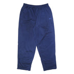 NIKE Mens Joggers Blue 2XL W32 L31 Regular Tapered Fit Polyester Sportswear
