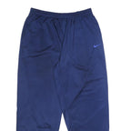 NIKE Mens Joggers Blue 2XL W32 L31 Regular Tapered Fit Polyester Sportswear