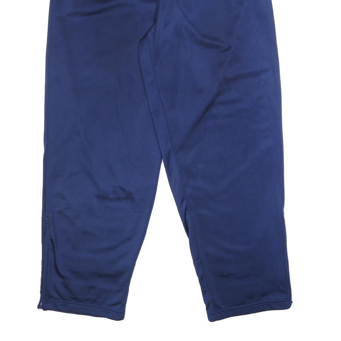 NIKE Mens Joggers Blue 2XL W32 L31 Regular Tapered Fit Polyester Sportswear