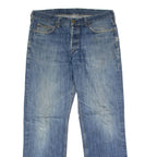 CARHARTT WIP Texas Mens Jeans Blue Regular Straight Stone Wash W36 L31