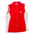 LOFFLER Cycling Mens T-Shirt Red Sleeveless Crew Neck M