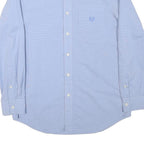TOMMY HILFIGER Mens Blue Shirt S Button-Down Collar Cotton Blend Casual