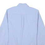 TOMMY HILFIGER Mens Blue Shirt S Button-Down Collar Cotton Blend Casual