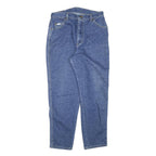 LEE Womens Relaxed Blue Denim Medium Wash Jeans W30 L26 Classic Style Zip