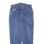 LEE Womens Relaxed Blue Denim Medium Wash Jeans W30 L26 Classic Style Zip
