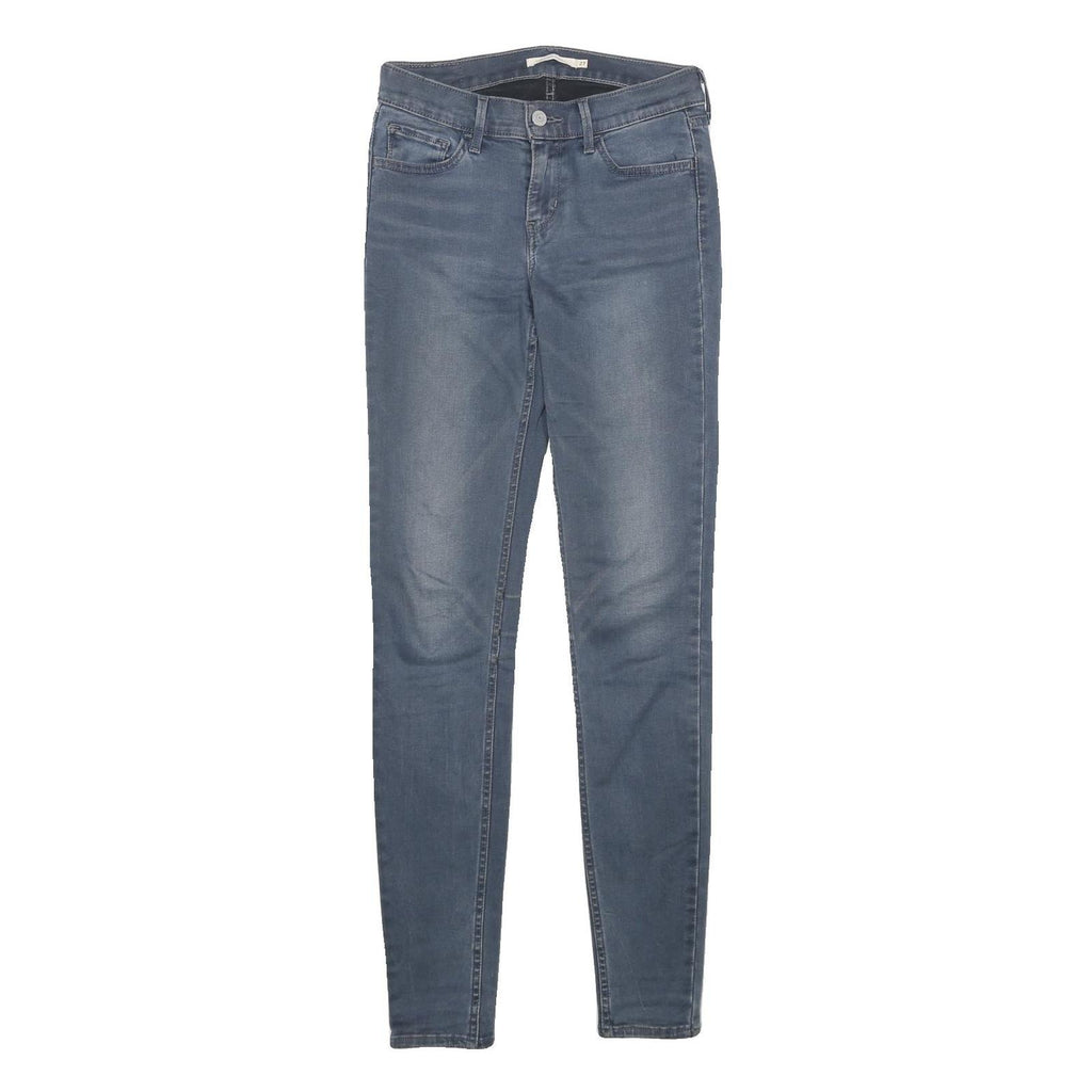 LEVI'S 710 Super Skinny Womens Jeans Blue Slim Skinny Denim Medium W27 L32