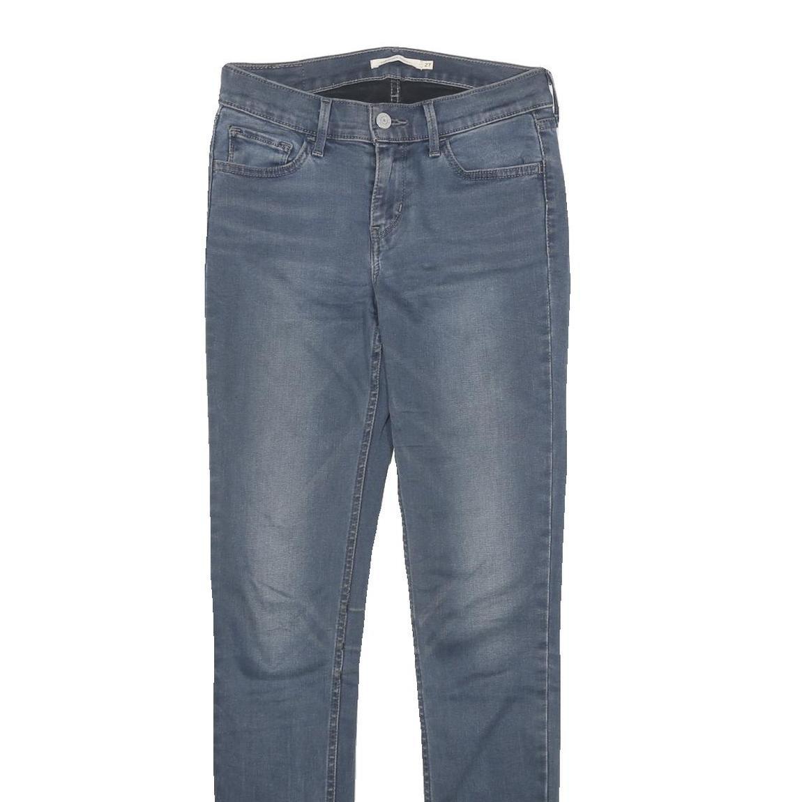 LEVI'S 710 Super Skinny Womens Jeans Blue Slim Skinny Denim Medium W27 L32