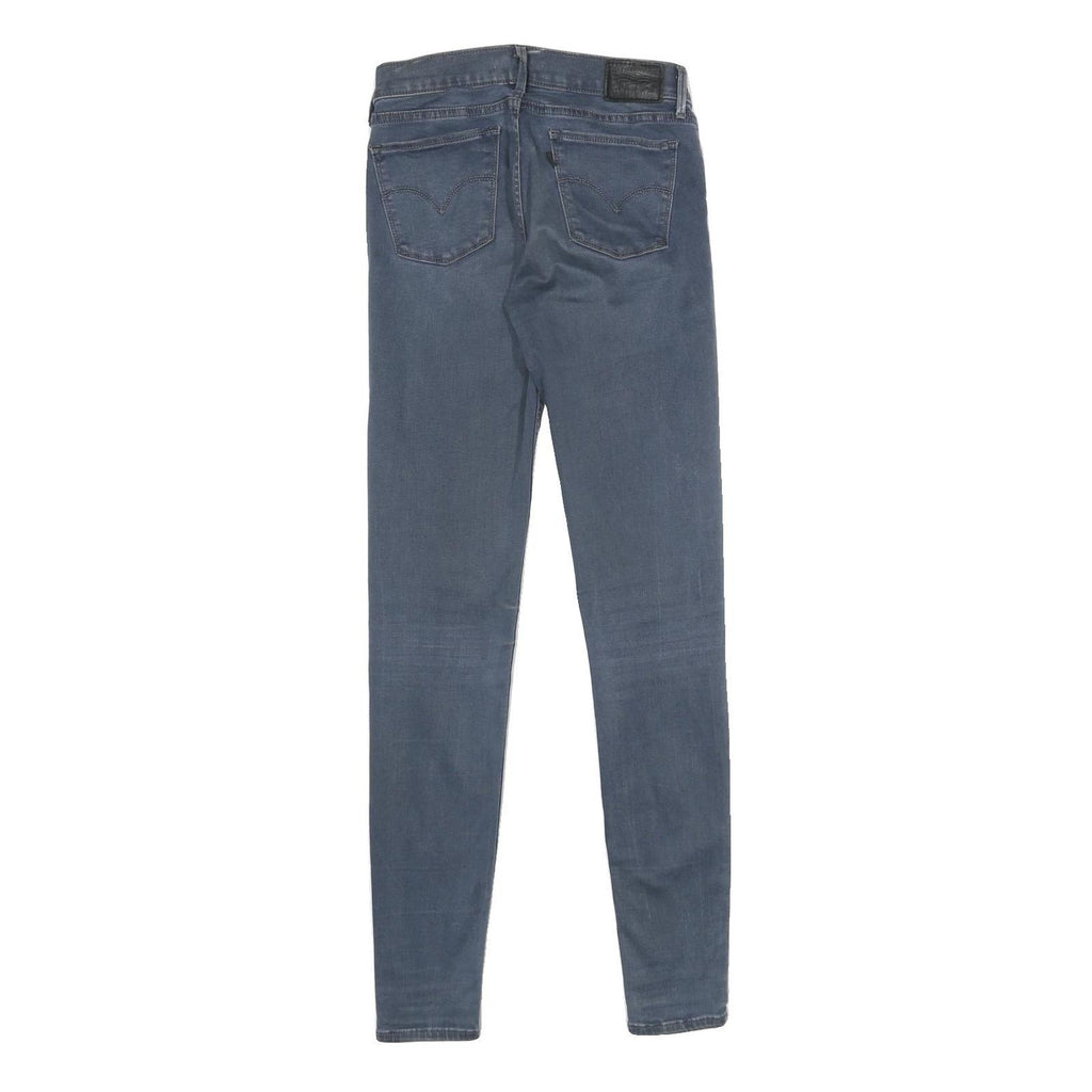 LEVI'S 710 Super Skinny Womens Jeans Blue Slim Skinny Denim Medium W27 L32