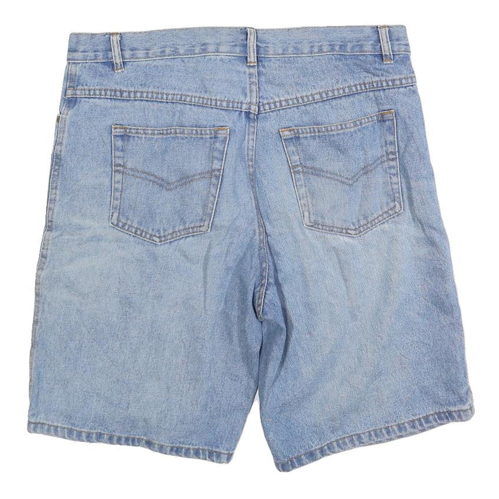 FLAGSHIP Mens Shorts Blue Casual Denim M W34 Lightweight Summer