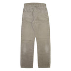 G-STAR Mens Corduroy Trousers Beige Regular Straight W26 L29