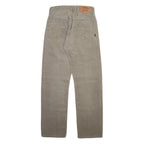 G-STAR Mens Corduroy Trousers Beige Regular Straight W26 L29