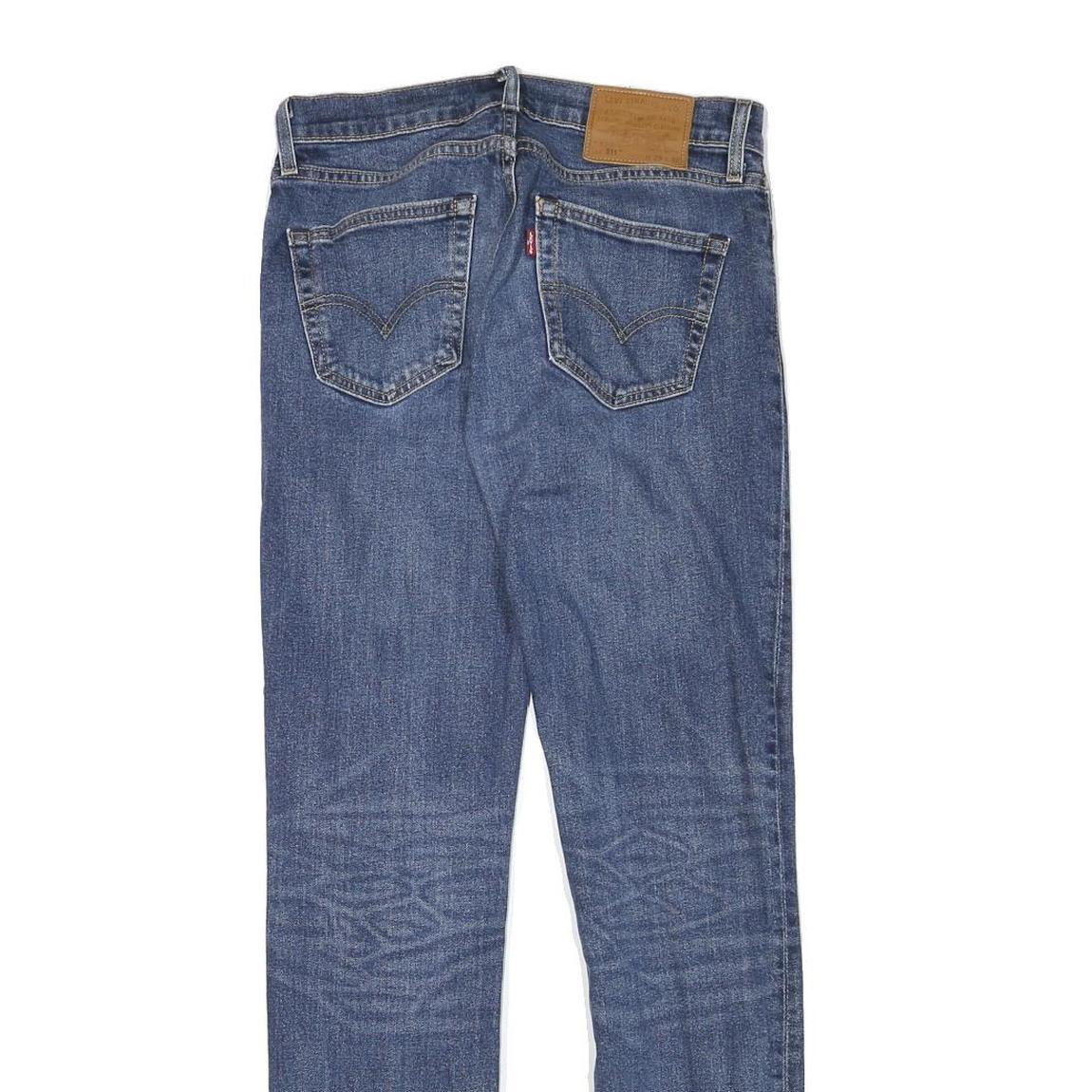 LEVI'S Mens Jeans Blue Slim Skinny Denim Medium W28 L31 Classic Style Zip