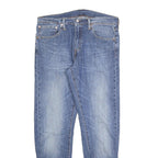 LEVI'S 527 Reg Bootcut Mens Blue Denim Medium W34 L30 Cotton Blend Zip Regular
