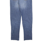 LEVI'S 527 Reg Bootcut Mens Blue Denim Medium W34 L30 Cotton Blend Zip Regular