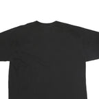 CARHARTT Mens Black Pocket T-Shirt 2XL Short Sleeve Crew Neck Cotton Casual