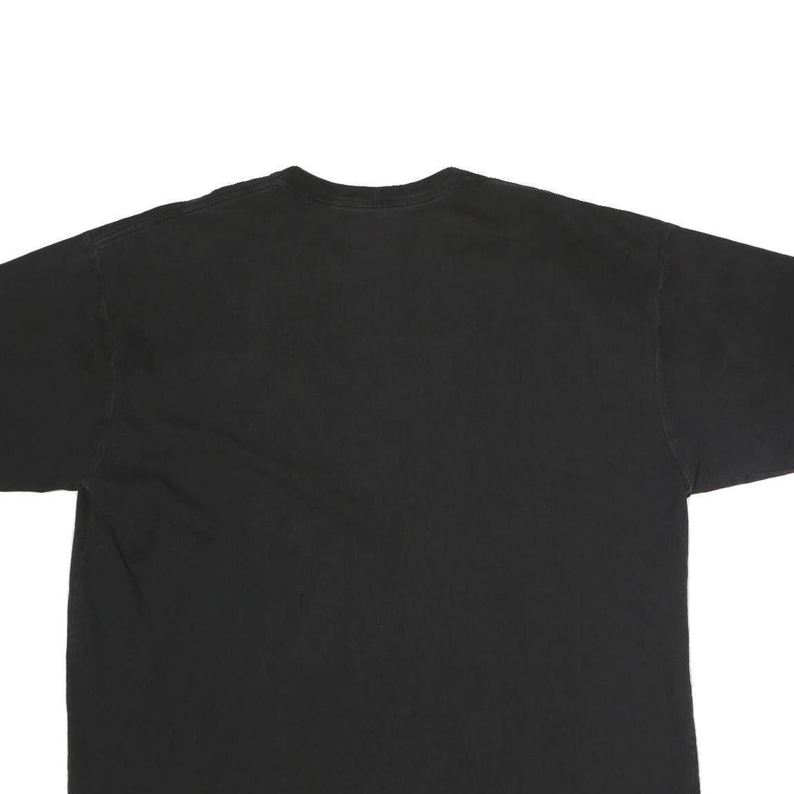 CARHARTT Mens Black Pocket T-Shirt 2XL Short Sleeve Crew Neck Cotton Casual