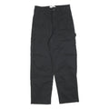 HOLLISTER Womens Black Relaxed Cargo Trousers W28 L28 Cotton Blend Zip