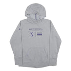 UNDER ARMOUR Mens Grey Northwestern Pullover Hoodie S Athletic Casual