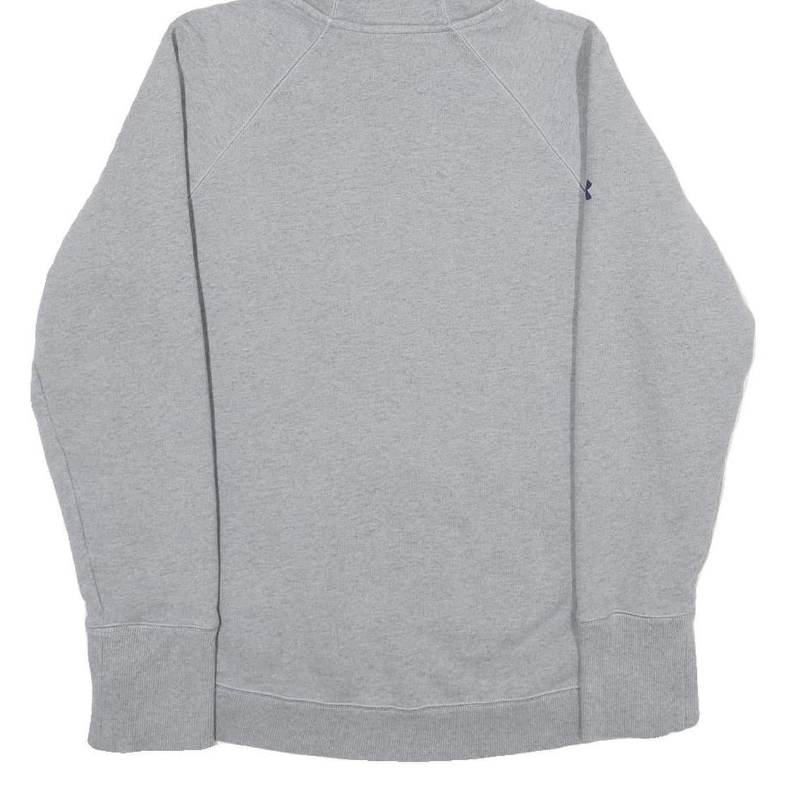 UNDER ARMOUR Mens Grey Northwestern Pullover Hoodie S Athletic Casual