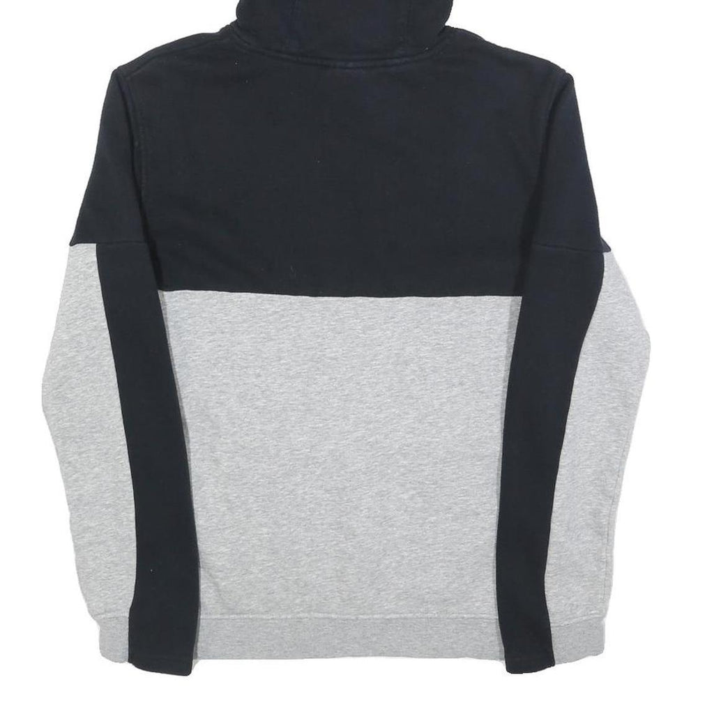 UMBRO Boys Black & Grey Cotton Blend Hoodie XL Colourblock Pullover Casual