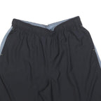 NIKE Mens Black & Grey Sports Shorts XL W32 Dri-FIT Polyester Lightweight