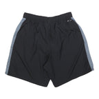 NIKE Mens Black & Grey Sports Shorts XL W32 Dri-FIT Polyester Lightweight