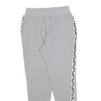 FILA Womens Joggers Grey & Black S W26 L28 Cotton Blend Slim Tapered