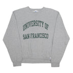 RUSSELL ATHLETIC Mens Grey University Of San Francisco Crew Neck S Cotton