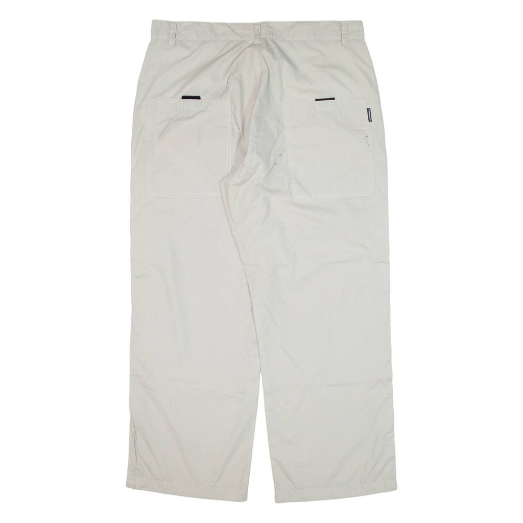 TOM TAILOR Mens Trousers Grey Loose Straight W36 L27
